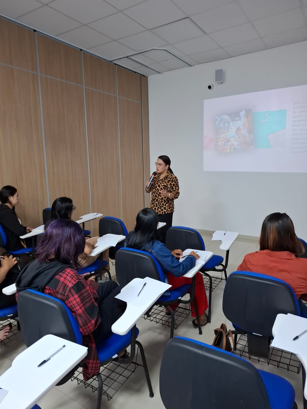 Palestra para empresárias